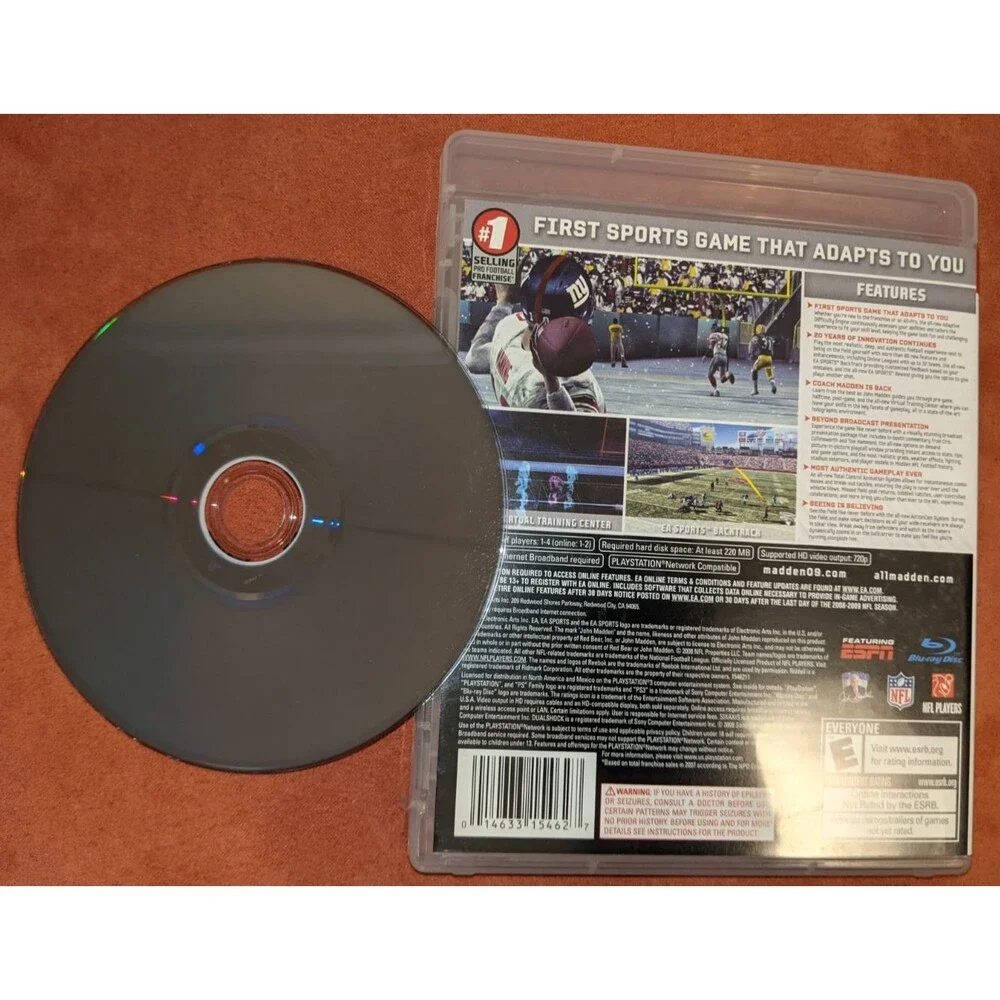 Madden NFL 3-Pack! PlayStation 3, '09, '10, '13, All Complete & EXCELLENT, PS3